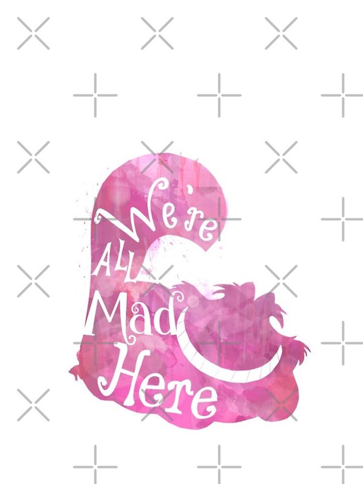 We're All Mad Here iPhone Case