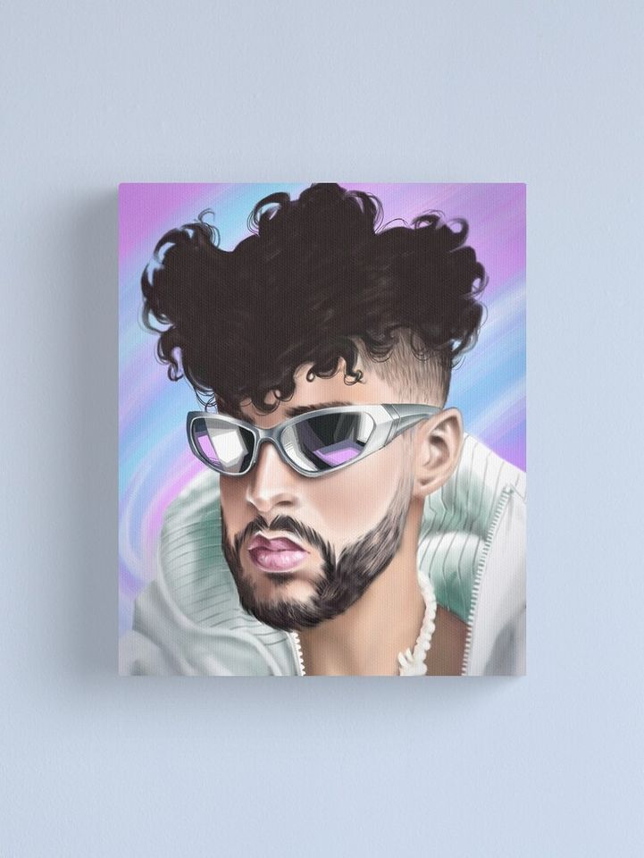 Bad bunny Canvas Print