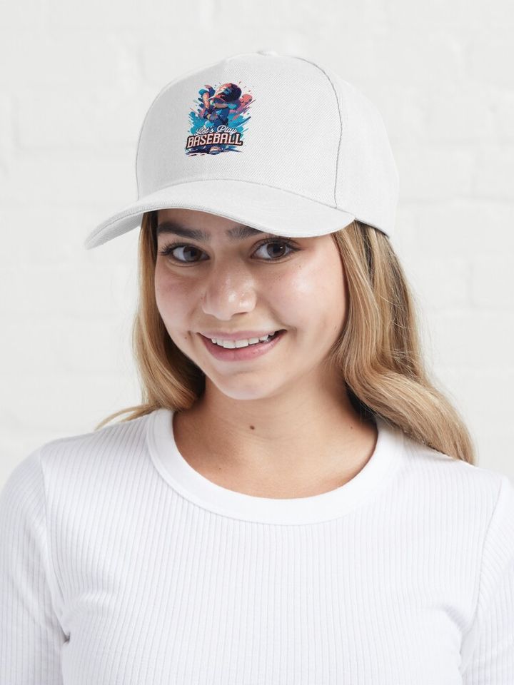 Let's play baseball - Funny saying Cap