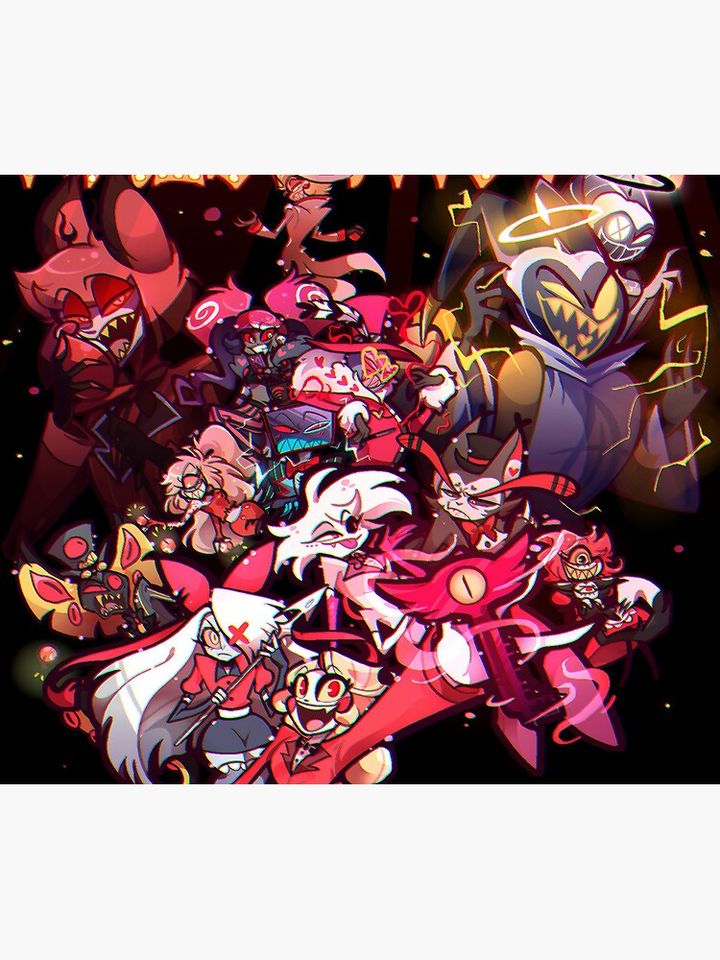 Hazbin Hotel Mouse Pad, Hazbin Hotel Decor