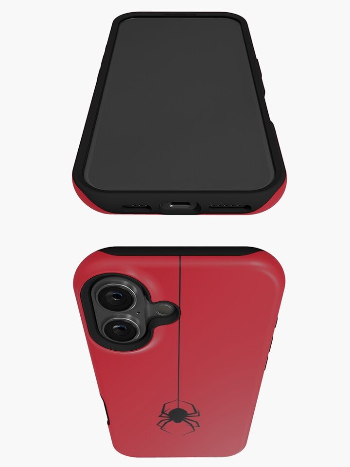 Radioactive Spider Black iPhone Case