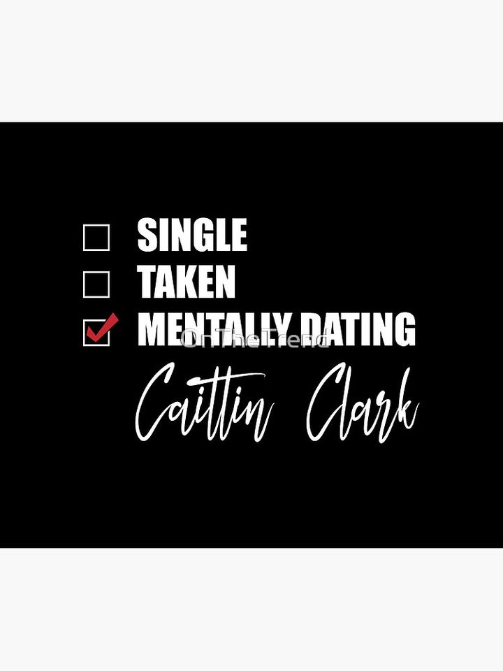 Mentally Dating Caitlin Clark Mouse Pad