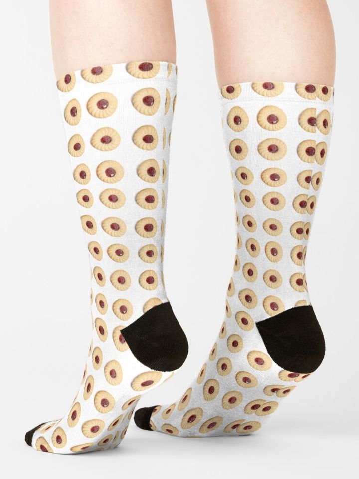 Biscuits - Jammy dodgers Socks