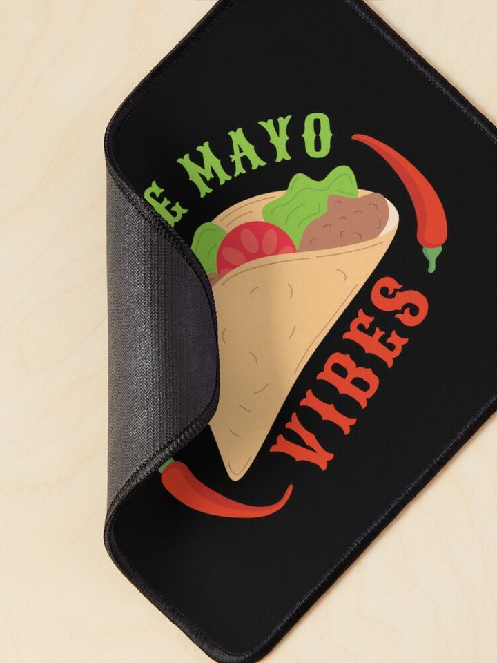 Cinco De Mayo Vibes Mouse Pad, Mexican Party