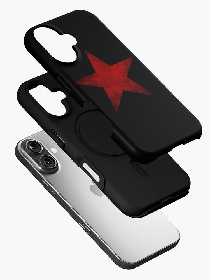 Red Star of the Winter Soldier iPhone Case