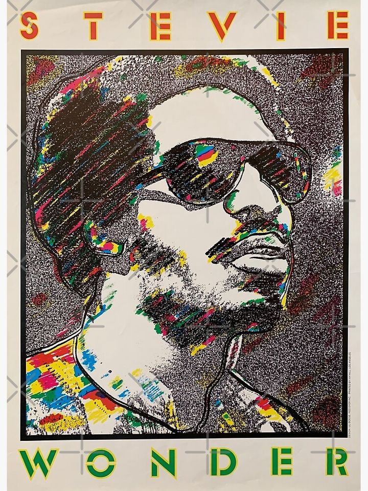 Stevie Wonder Premium Matte Vertical Poster