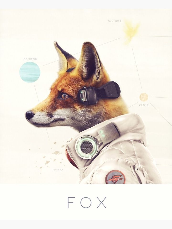 Star Team - Fox Premium Matte Vertical Poster