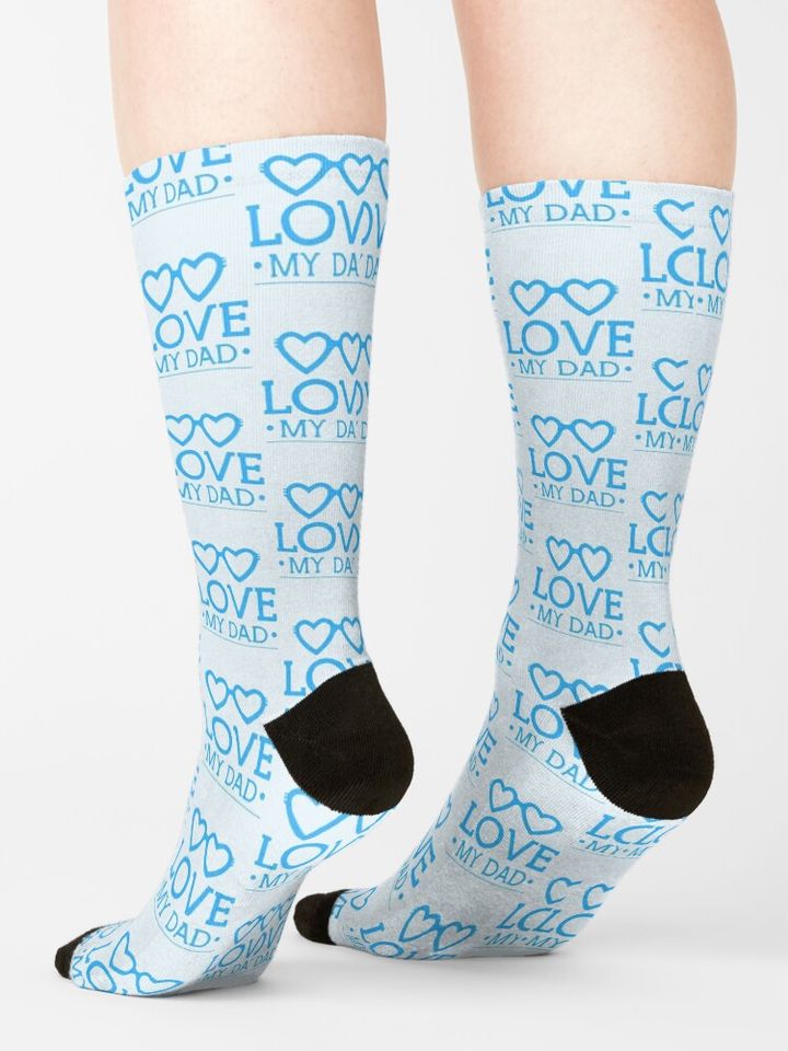 BlueyDad dad Socks