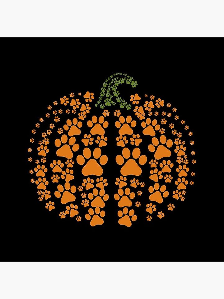 Pumpkin Halloween Funny Dog Cat Pumpkin Pillow