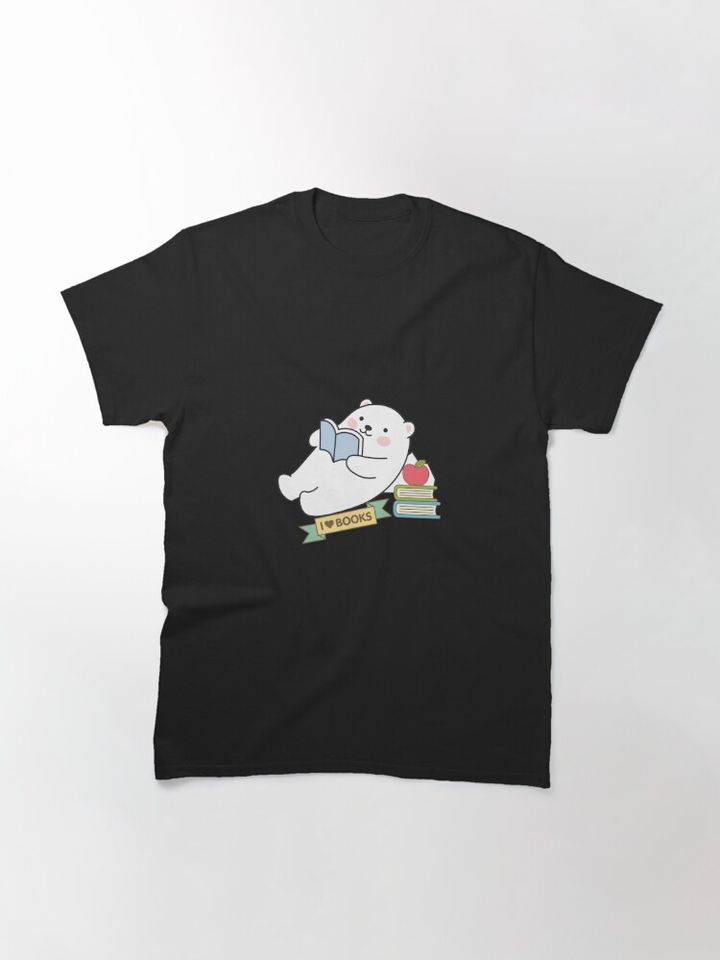 Little Polar Bear Love Book, Cute Sticker Classic T-Shirt