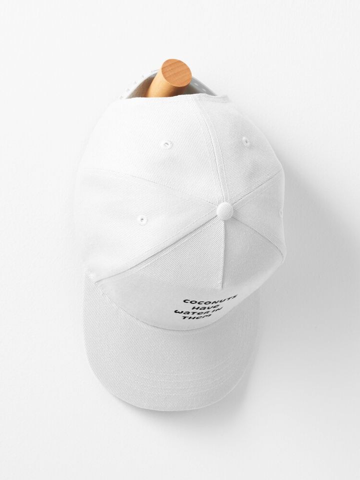 coconuts have water in them Cap