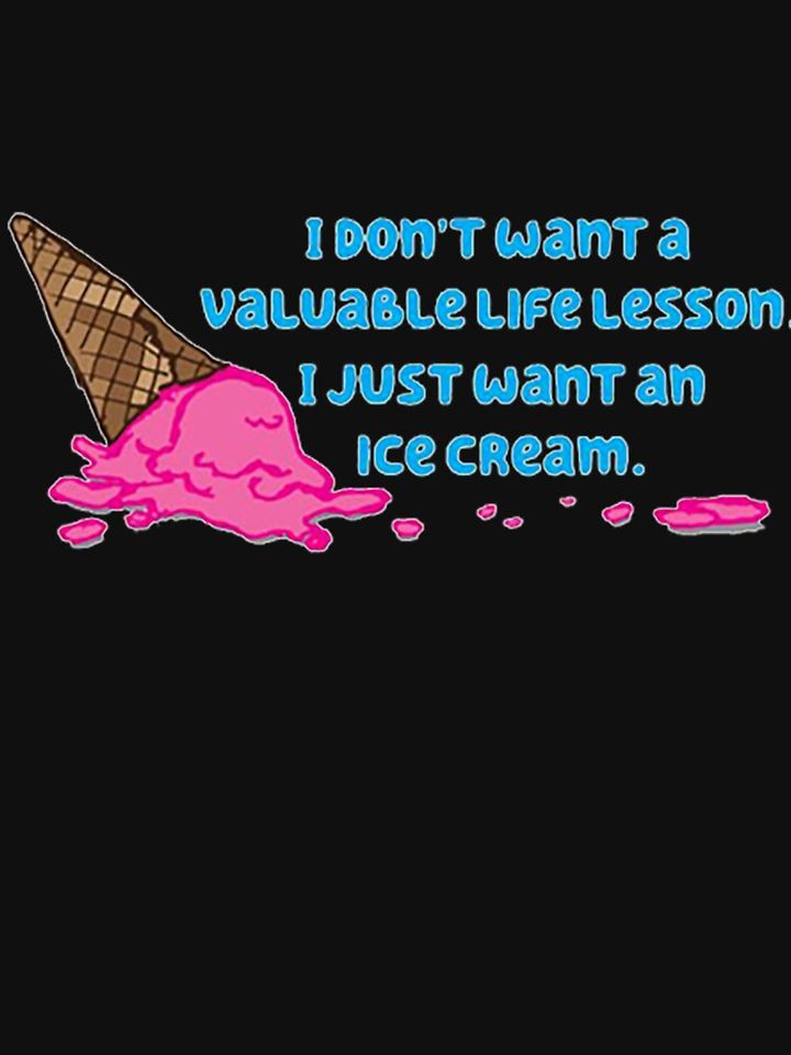 I just want an ice cream Classic T-Shirt