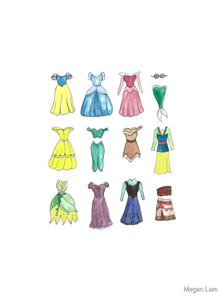 Princess Dresses iPhone Case