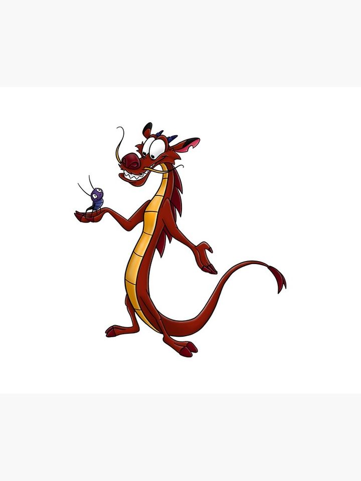 Mushu and Cricket   Throw Blanket