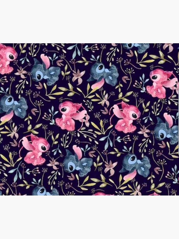 Stitch Throw Blanket Soft Lightweight Room Decor Accessory