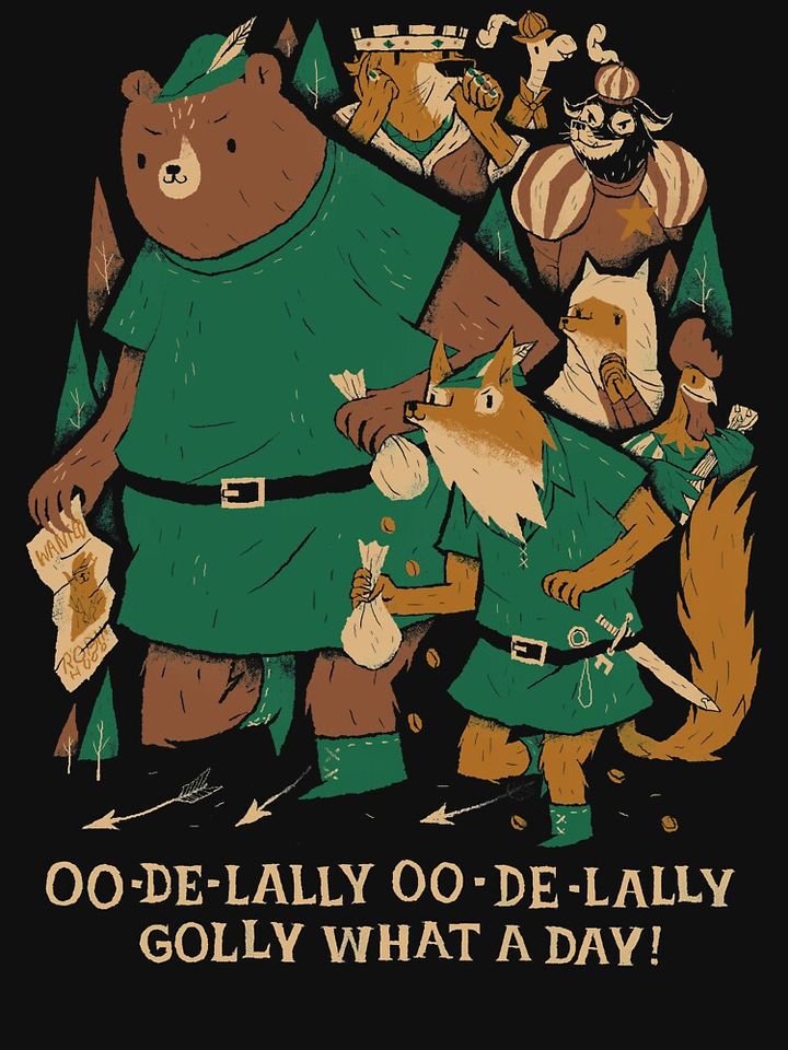 Oo-de-lally Classic Cartoon T-Shirt
