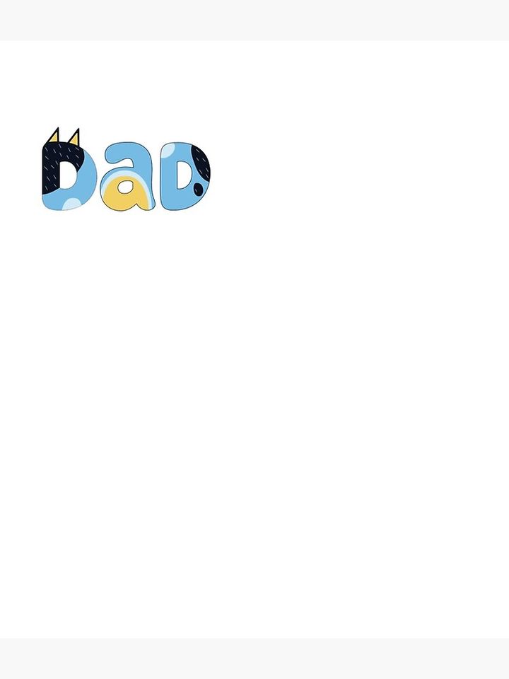 i love dad BlueyDad Backpack