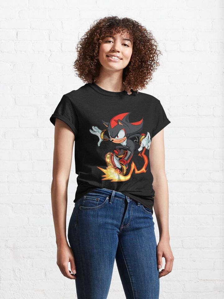 Shadow the hedgehog Fire    Classic T-Shirt