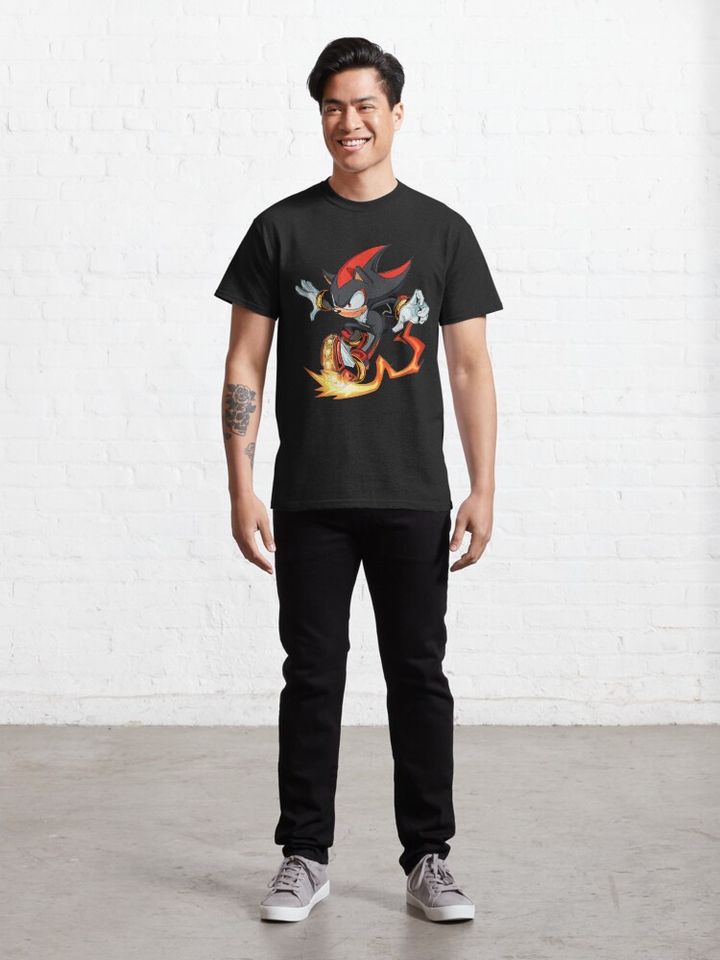 Shadow the hedgehog Fire    Classic T-Shirt