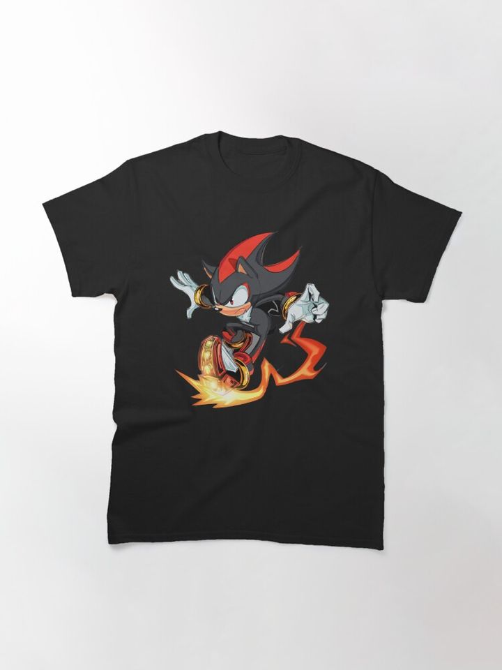 Shadow the hedgehog Fire    Classic T-Shirt