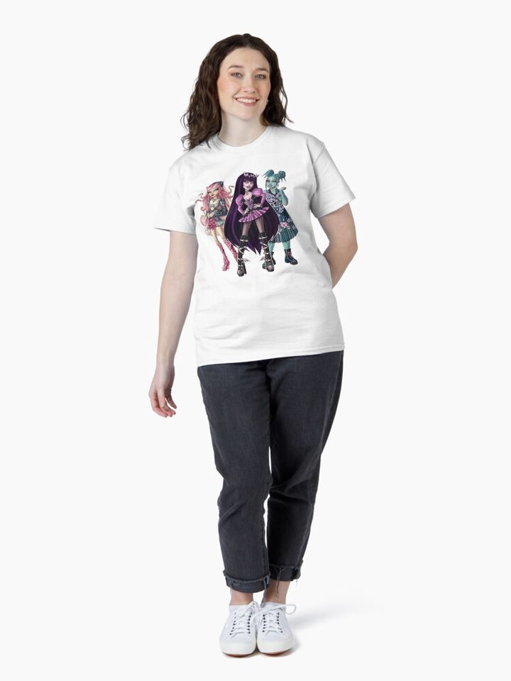 Monster Trio Men’s T-Shirt – Fun Cartoon Inspired Casual Graphic Tee