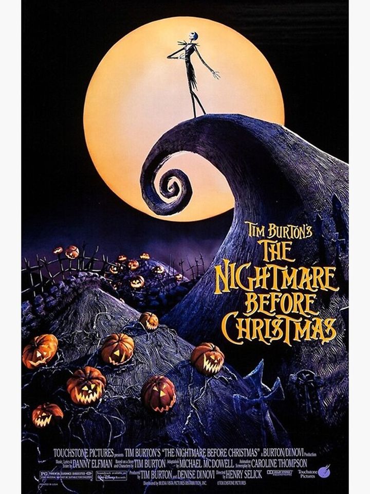The Nightmare Before Christmas Premium Matte Vertical Poster