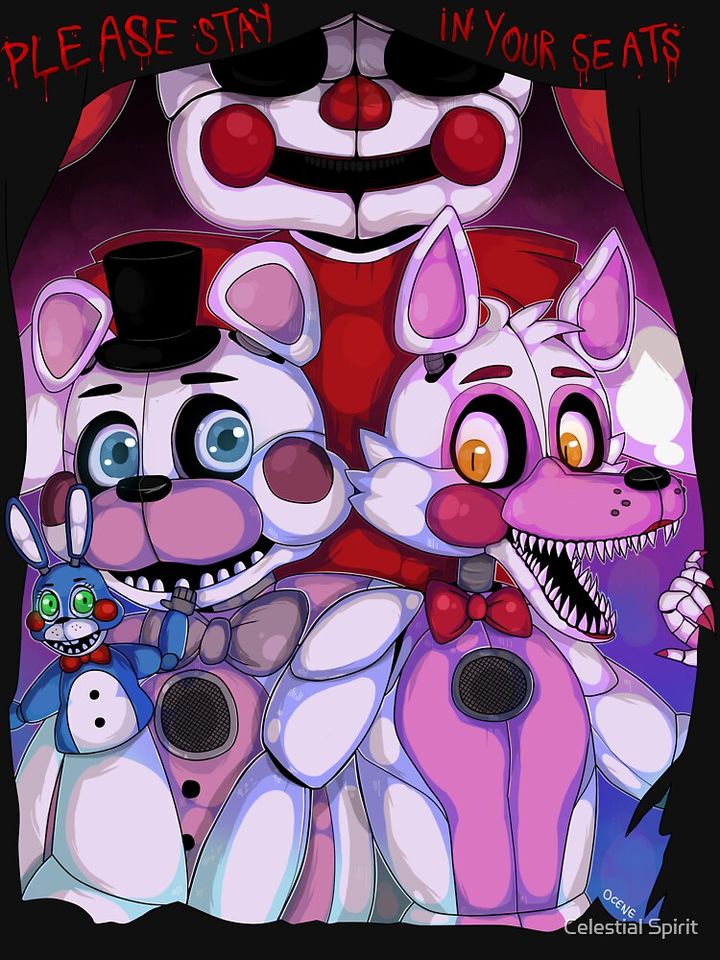 Fnaf - Sister Location Pullover Hoodie