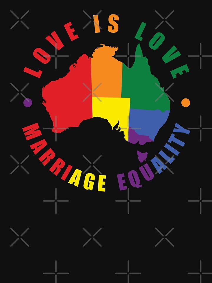 Love is Love Australia Lightweight Hoodie