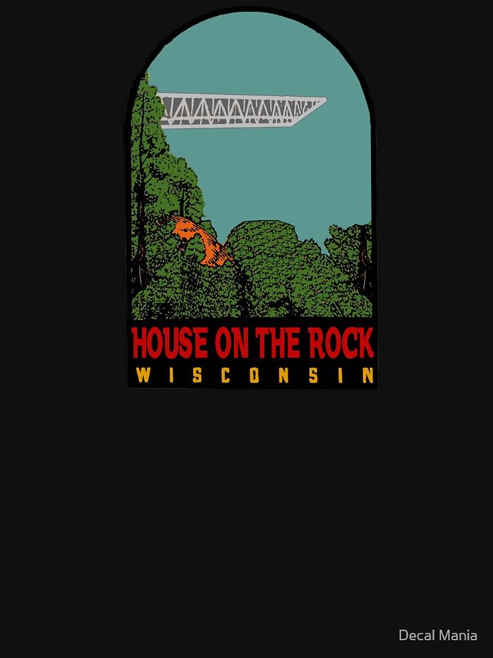 House on the Rock Vintage Style Active T-Shirt