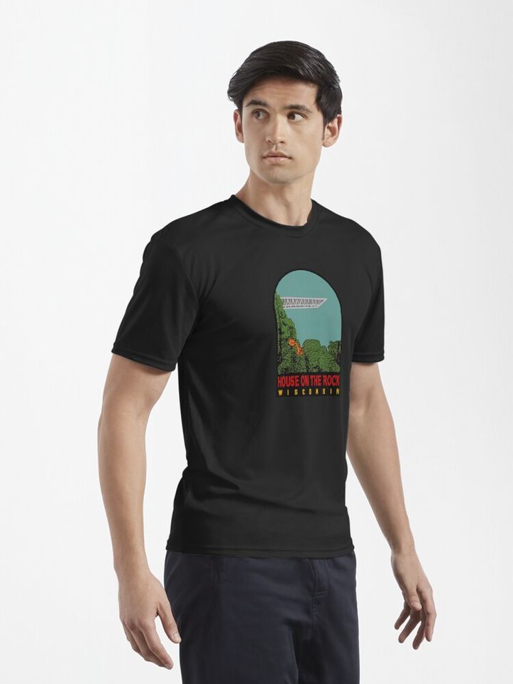House on the Rock Vintage Style Active T-Shirt