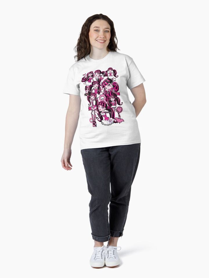 Draculaura Classic T-Shirt – Fun Cartoon Inspired Casual Graphic Tee