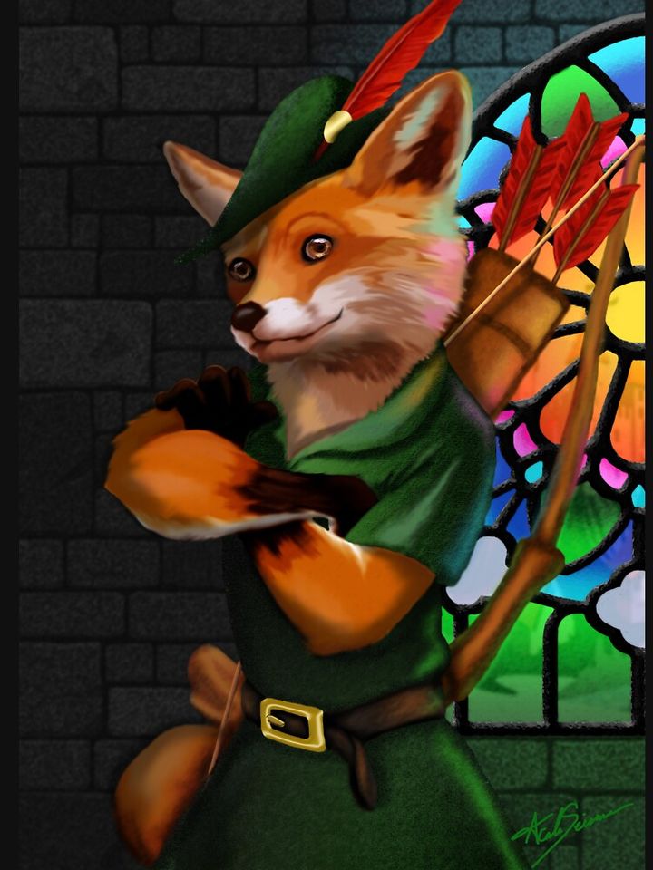 Robin Hood Cartoon Hoodie