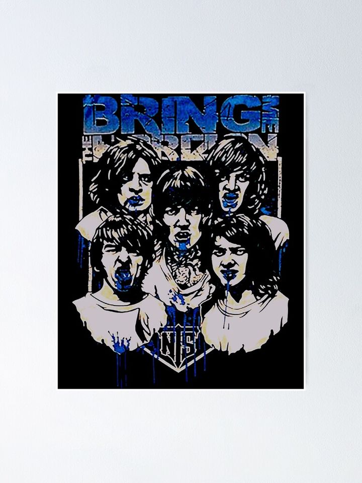 Bring Me The Horizon Poster – Stylish Wall Art for Metalcore Music Fans