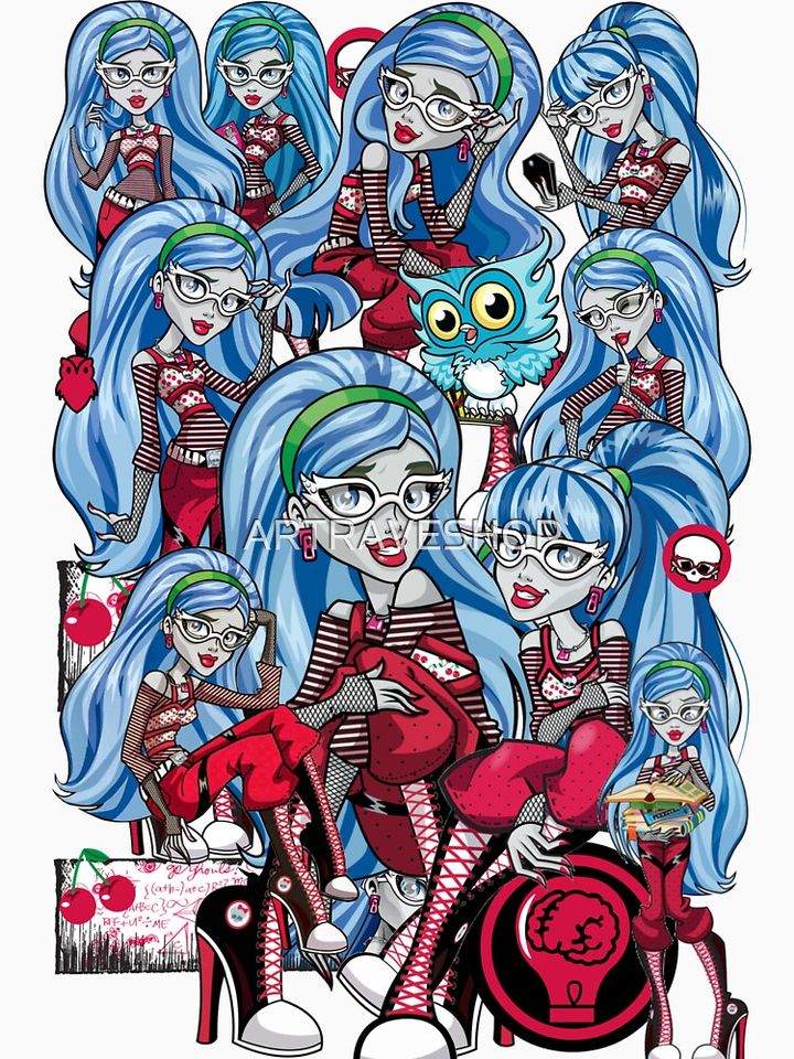 Ghoulia Yelps T-Shirt – Stylish Casual Streetwear Graphic Tee for Fans
