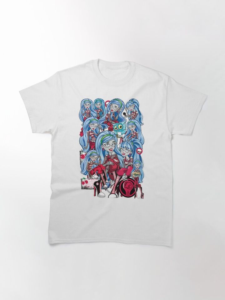 Ghoulia Yelps T-Shirt – Stylish Casual Streetwear Graphic Tee for Fans