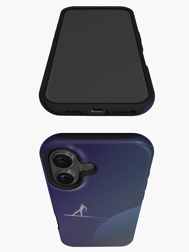 Silver Surfer Minimal  iPhone Case