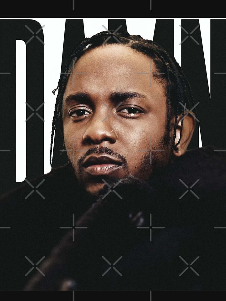 Kendricks Damn Poster Lightweight Hoodie