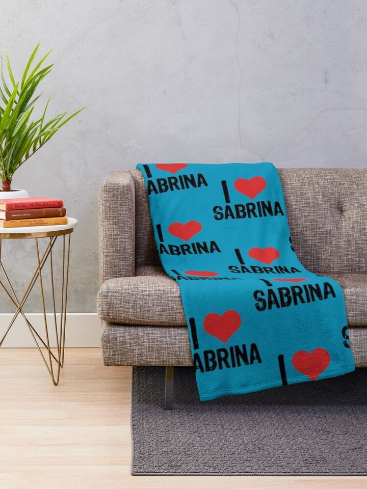 Copy of Sabrina Carpenter    Throw Blanket