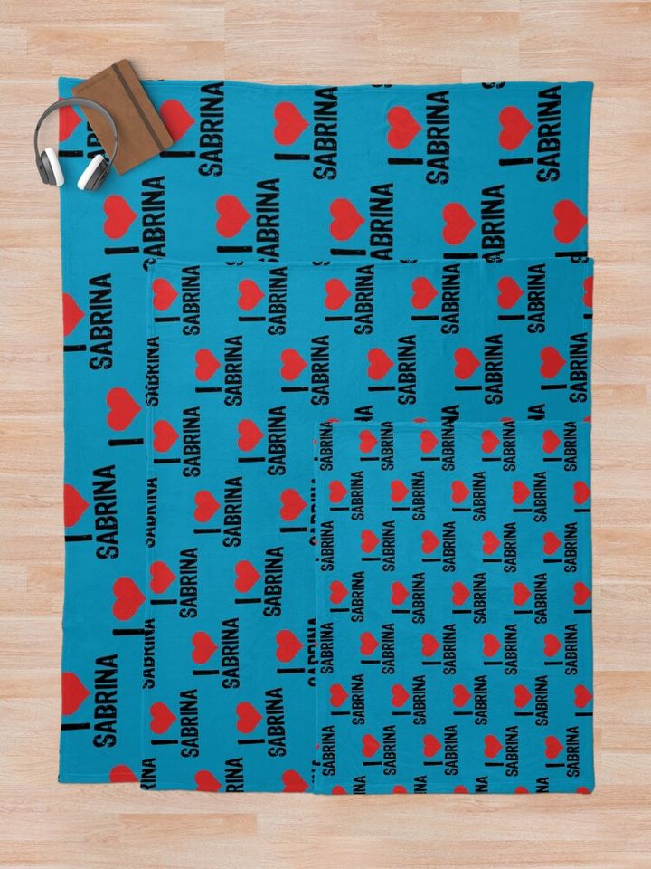 Copy of Sabrina Carpenter    Throw Blanket