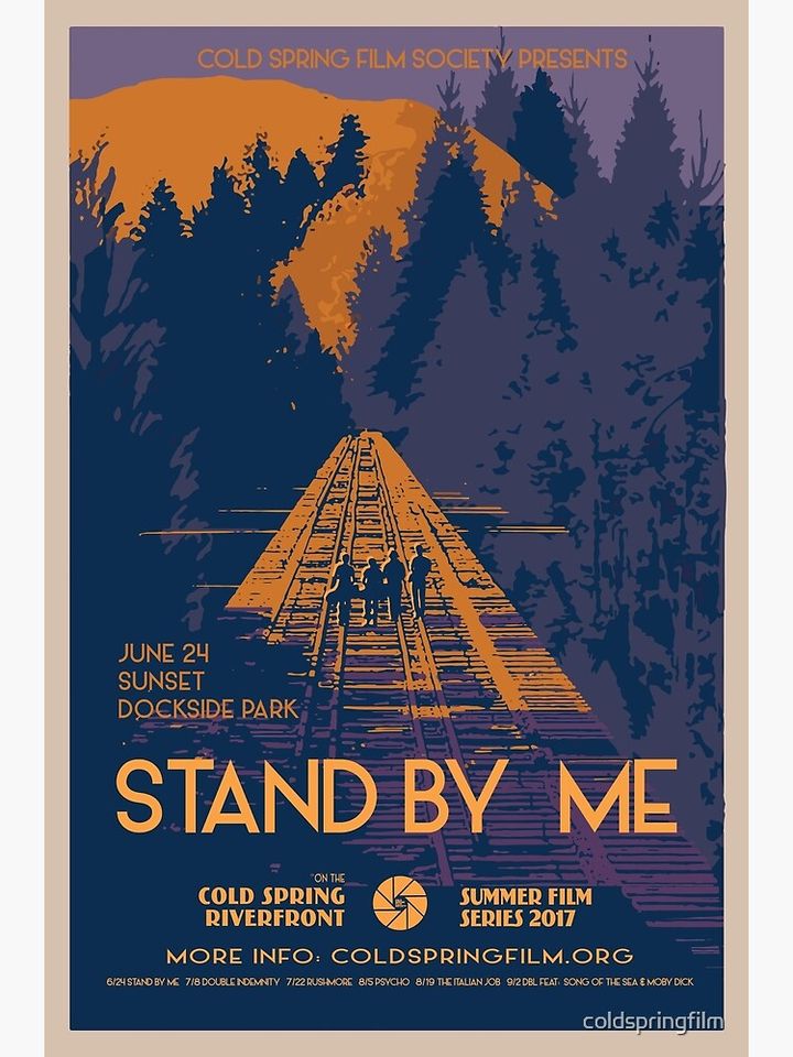 Stand By Me: Cold Spring Film Society 2017 Season Poster