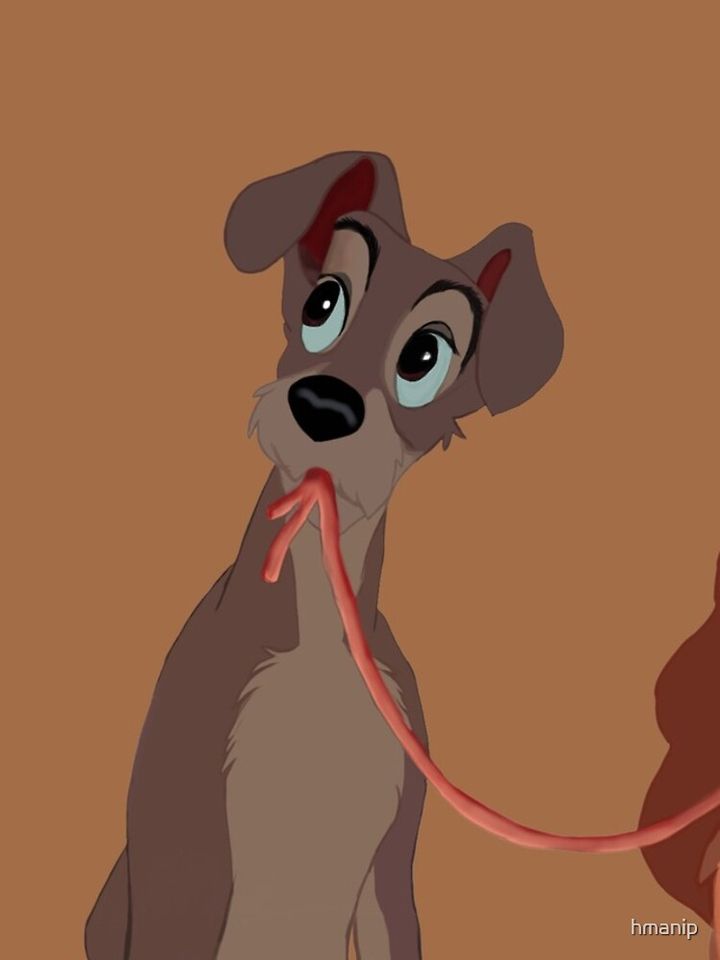 Tramp from Lady and the Tramp iPhone Case