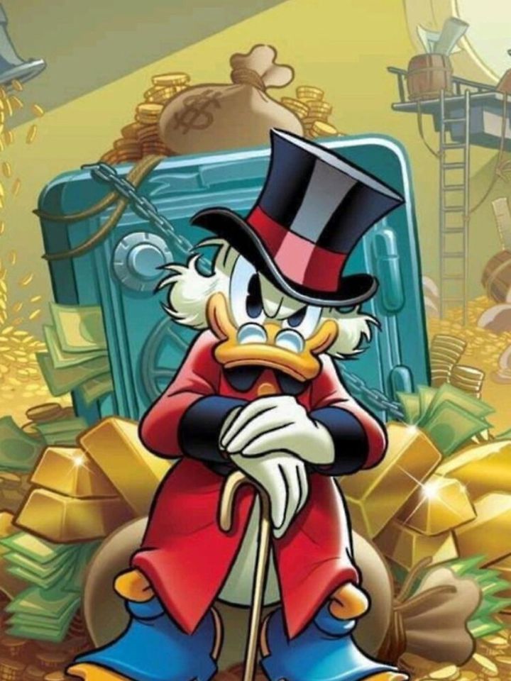 Scrooge McDuck iPhone Case