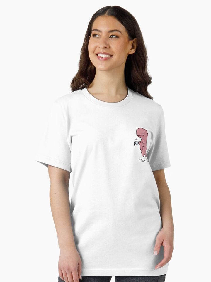 'Tea-Rex' Illustration Essential T-Shirt