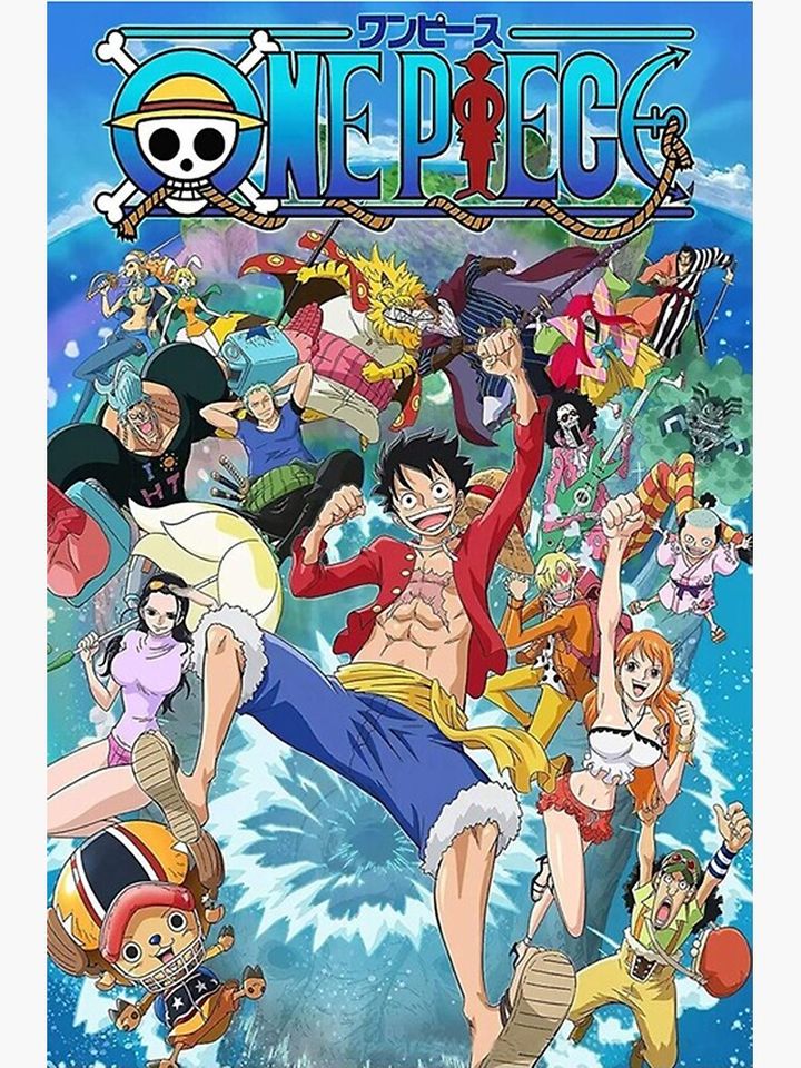 One Piece All Crew Poster Premium Matte Vertical Poster