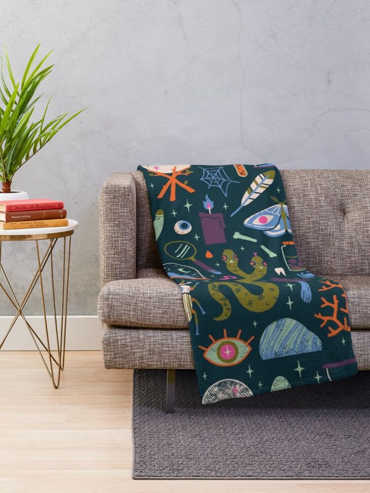 Curiosities Throw Blanket