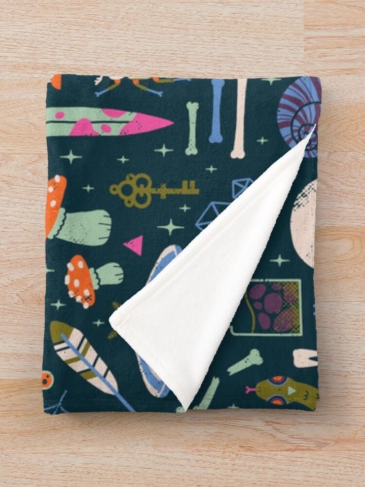 Curiosities Throw Blanket