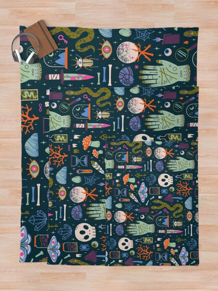 Curiosities Throw Blanket