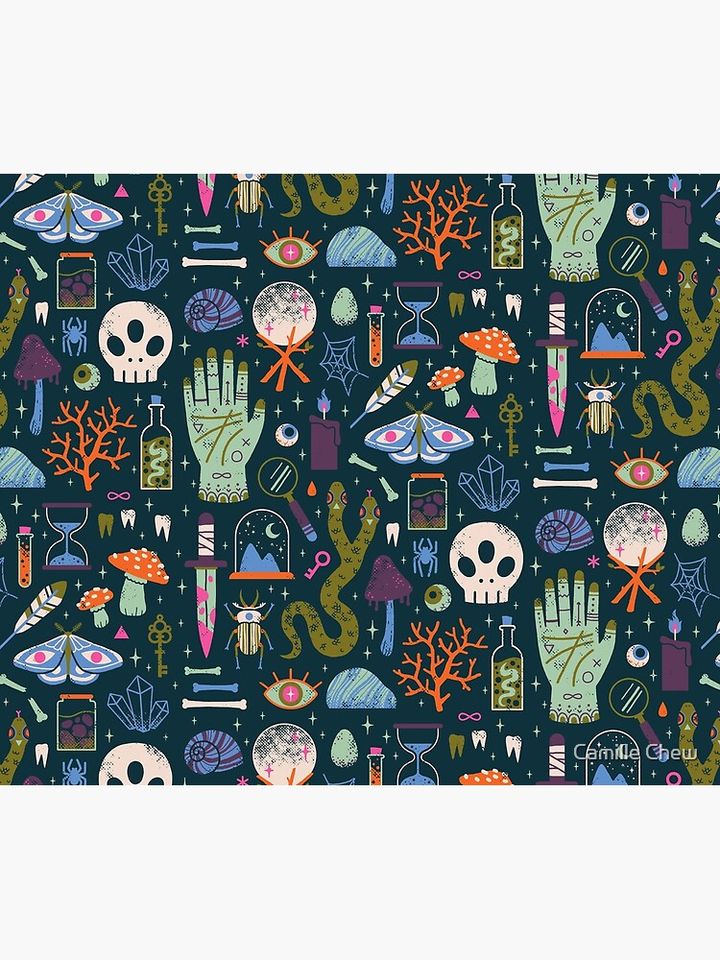 Curiosities Throw Blanket
