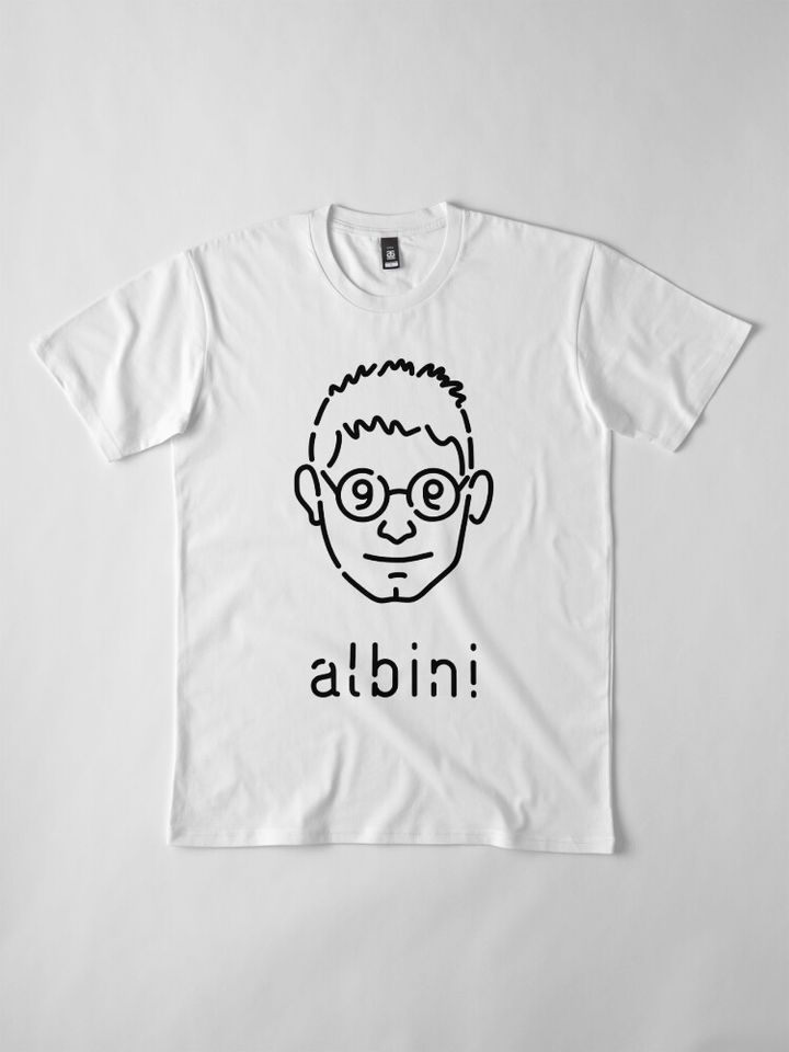 Simple Line Art Albini Big Black Shellac Unisex T-Shirt