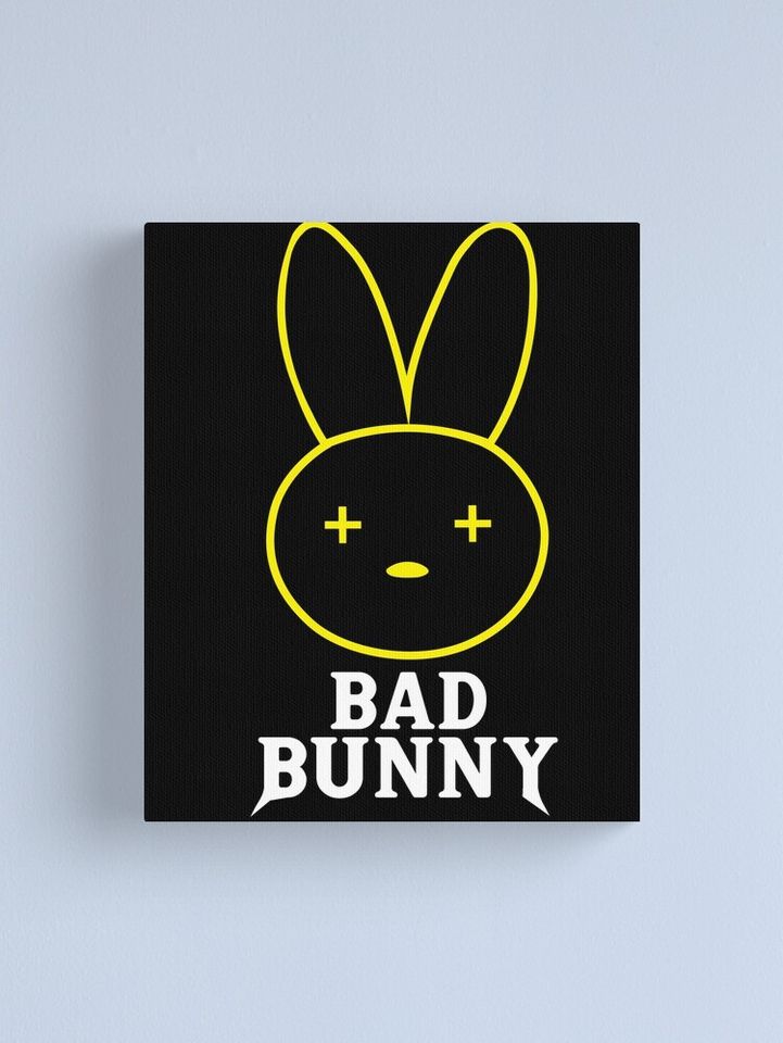 Bad Bunny Cool Canvas Print